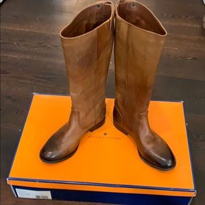 Arturo Chiang Fierce Riding Boot Vintage Cognac